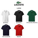 LACOSTE(ラコステ)ポロシャツ 半袖 鹿の子 テニス ゴルフ メンズ 男性用 L1212