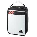 Adidas AWR88 シューズケース2 ホワイト/レッド A10214ゴルフシューズケース ゴルフ ゴルフシューズ golf ゴルフ用品 Adidas 【D】