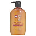 馬油コンディショナー 600ml コンディショナー コンディショナー 馬油 椿油 弱酸性 ヘアケア ヘアケア 日本製 熊野油脂 TKコーポレーション 【D】
