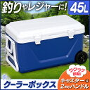 クーラーボックス 45L CB-G001-BL クーラーボッ...