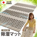 【P5倍★6日23:59迄】除湿マット すのこマット 除湿シート すのこ型吸湿マット ダブルインパクト PLUS ベージュ TJI-480 日本製 ベルオアシス 吸湿シート シングル すのこ型 すのこベッド スノコ 国産 帝人 湿気対策 湿気取り 吸湿 乾燥 【D】【B】 pointup