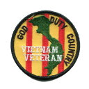 輸入ワッペン〔453-VIETNAM VETERAN〕【DM便選択可】【アイロン接着】【楽ギフ_包装】
