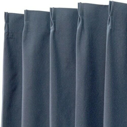 ニトリ(NITORI) 遮光1級・保温・遮熱・遮音・156サイズ カーテン RD-002 GrBL 幅100×丈190cm×2枚 7343656