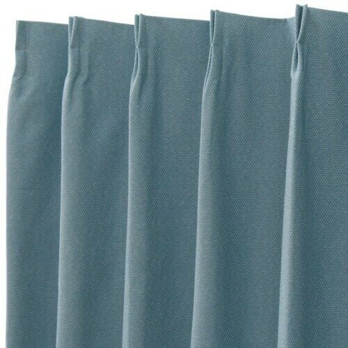 ニトリ(NITORI) 遮光1級・保温・遮熱・遮音・156サイズ カーテン RD-002 TBL 幅100×丈220cm×2枚 7334562