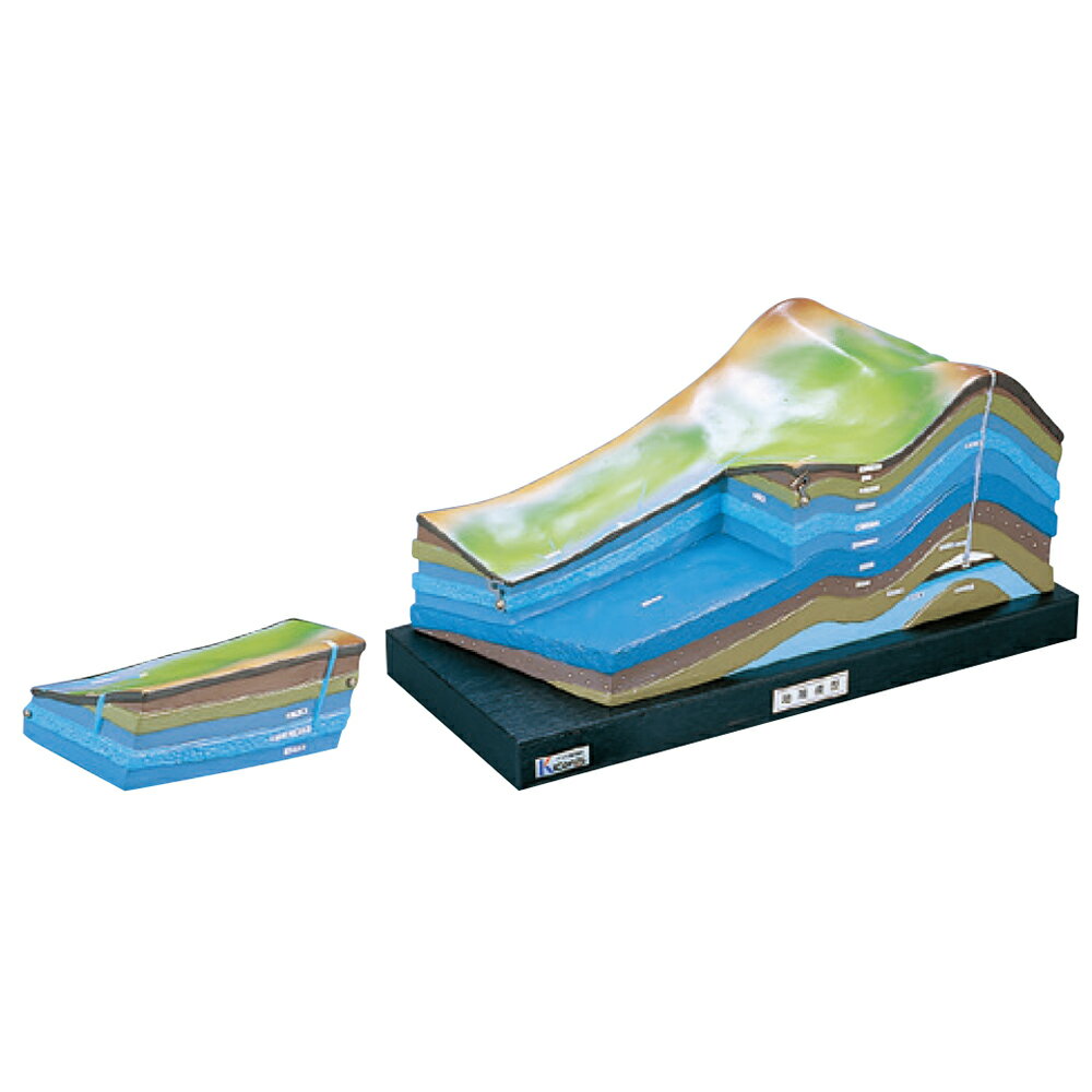 地層 模型 MV 断層 整合 不整合 断面分離【転売不可商品】