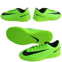 フットサルシューズ 【ナイキ nike Jr マーキュリアル X ボルテックス3 IC エレクトリックグリーン×ブラック】 831953-303