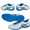 フットサルシューズ 【アシックス asics デスタッキ6 TF パールホワイト×オニキス】 t