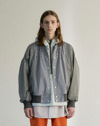 【POINT2倍】【FACETASM <strong>ファセッタズム</strong>】DOT STADIUM JACKET(2色）