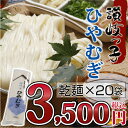 麺処さぬき 讃岐っ子ひやむぎ 20袋入り【乾麺】