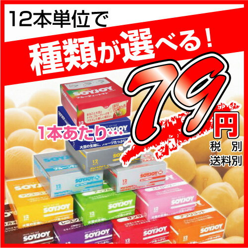 即納 ソイジョイ 12本入り1ケースを4セット48本入り12種類の中で1ケース単位で選べる