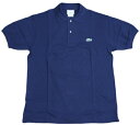5月上旬入荷予定 LACOSTE S/S POLO! ラコステ 鹿の子ポロ NAVY