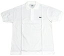 5月上旬入荷予定 LACOSTE S/S POLO! ラコステ 鹿の子ポロ WHITE