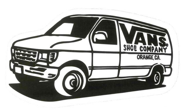 VANS SHOE COMPANY VAN STICKER!