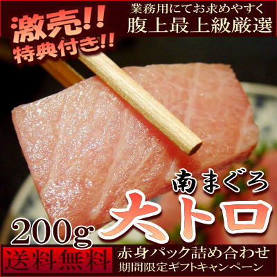 【送料無料】贈る大トロ