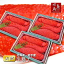 【送料無料】北海道~岩手県産 生筋子(生いくら)季節限定「ずっしり大粒 生すじこ」 3kg