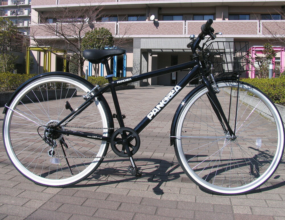 PANGAEA(パンゲア)　Street Star27 (ストリート スター27) 27インチ　クロスバイク　【代引不可商品】【離島発送不可】※北海道(2100円)は送料がかかります。【クロスバイク】【シティサイクル】【27インチ　自転車】
