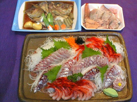 天然真鯛とあまえびセット日本海産とれたて新鮮！