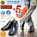 シークレットシューズ 通気性 本革 国産 幅広 ビジネスシューズ No.1693 ゆったり 4E 牛革キップ プレーン ビジネス【5cmアップ】抗菌 防臭 北嶋製靴工業所 日本製 革靴 フォーマル 結婚式 披露宴 新郎 冠婚葬祭 リクルート 就職 就活 成人式 【送料無料】