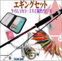 エギングセット/ロッド8.0Fと8.4Fから選べます/ケイム...
