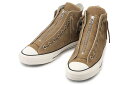 CONVERSE SUEDE ALL STAR 100 CENTERZIP HIコンバース スエード オールスター 100 センタージップ ハイBEIGE1CL744