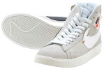 NIKE W BLAZER MID REBELナイキ ウィメンズ ブレザー ミッド レベルOFF WHITE/SUMMIT WHITE
