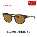 【店内最大pt20倍 ~6/4 9:59】レイバン サングラス RB4324F 710/83 50 Ray-Ban セル ウエリントン フルフィットモデル 伊達メガネ 眼鏡