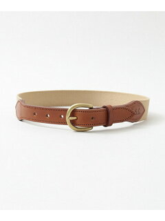 Freemans Sporting Club Tailor Cotton Belt UG63-1EZ002: Beige Freemans Sporting Club Tailor Cotton Belt UG63-1EZ002: Beige