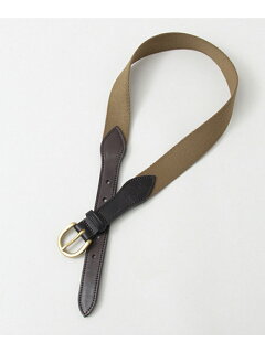 Freemans Sporting Club Tailor Cotton Belt UG63-1EZ002: Khaki Freemans Sporting Club Tailor Cotton Belt UG63-1EZ002: Khaki