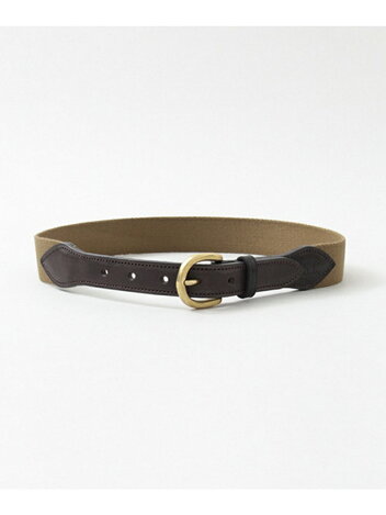 Freemans Sporting Club Tailor Cotton Belt UG63-1EZ002: Khaki Freemans Sporting Club Tailor Cotton Belt UG63-1EZ002: Khaki