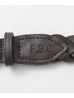 Freemans Sporting Club Tailor Braided Belt UG63-1EZ003: Brown Freemans Sporting Club Tailor Braided Belt UG63-1EZ003: Brown