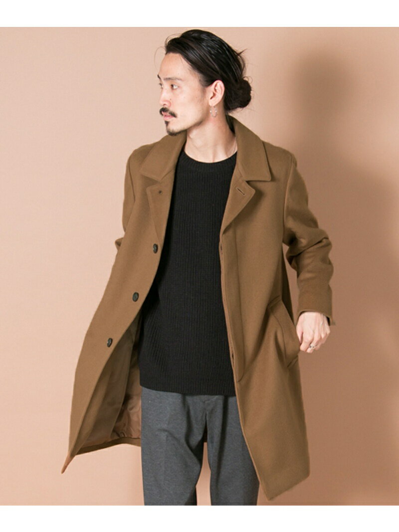 【SALE／30%OFF】URBAN RESEARCH ウール/カシミヤ ステンカラーコー…...:ur-rba:10007125