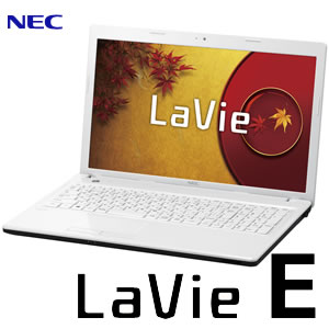 LaVie E LE150/N1W-P2 Windows 8.1 メモリ4GB Office 2013搭載 15.6型ワイド ノートパソコン【smtb...