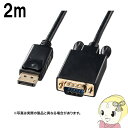 KC-DPVA20 サンワサプライ DisplayPort-VGA変換ケーブル 2m
