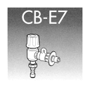 ナショナル 食器洗い乾燥機用分岐栓 CB-E7