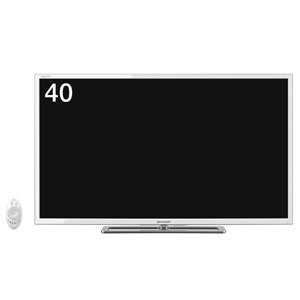 送料無料■LC-40F5-W シャープ　フリースタイル アクオス　40型デジタル液晶テレビ