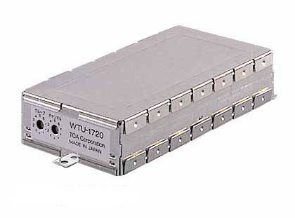 送料無料■WTU-1720 TOA シングルワイヤレスチューナーユニット 水晶制御PLLシンセサイザー方式