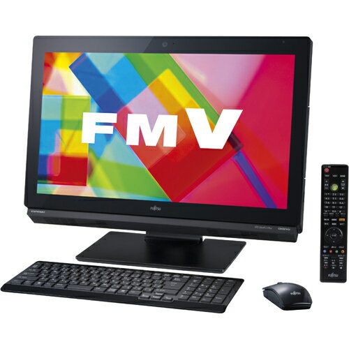 送料無料■富士通　デスクトップパソコン　FMV ESPRIMO FH77/GDB　23型ワイド　ブラック系