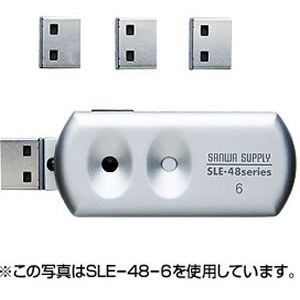 税込特価■SLE-48-7 サンワサプライ USB セキュリティ コネクタカバー