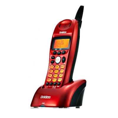 税込特価■UCT-002HS-R ユニデン 2.4GHzデジタルコードレス電話増設子機