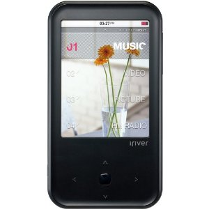送料無料■S100-8GB-BLK アイリバー MP3プレーヤー Panorama 容量：8GB 