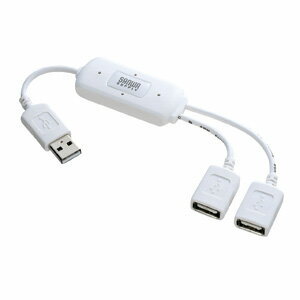 税込特価■USB-HUB228WH サンワサプライ USB2.0ハブ 2ポート・ホワイト8,000円以上のご注文で送料無料！
