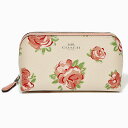 コーチ COACH バッグ 化粧 ポーチ F67508 SVOE7 フローラル プリント 17cm コスメティ