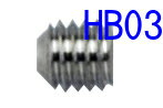 HB03　<strong>超音波カッター</strong>用刃固定ビス（ZO-シリーズ・USW-334・USW-334ek）HB03 Blade anchor screw for Ultrasonic cutter.