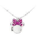 Disney ディズニー Minnie Mouse ミニーマウスとミッキーマウスのロケットペンダント 開閉式ネックレス アクセサリー Mickey Mouse ディズニーストア公式 【ラ・クーポンで送料無料】【楽ギフ_包装選択】