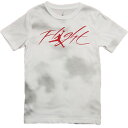 nike ナイキ 【ジュニア・ボーイズサイズ】 ホワイトxグレーペイントFlightジャンプマン半袖Tシャツ エア・ジョーダン Air Jordan マイケルジョーダン NBA ストリートファッション 【ラ・クーポンで送料無料】【楽ギフ_包装選択】