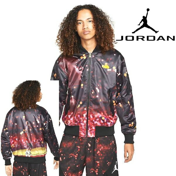 【送料無料+割引クーポン】 nike ナイキ メンズ ジョーダン Jordan Jumpman MA-1 Jacket（Black/Archaeo Brown） 防寒ジャケット アウター ジャンパー