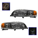 ボルボ ヘッドライト Headlights Headlamps Left & Right Pair Set NEW for 01-04 Volvo V70 XC70 Wagon ヘッドライトヘッドランプ左右ペアセットNEW 01-04ボルボV70 XC70ワゴン用