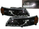 ボルボ ヘッドライト S60/V70 2000-2004 PRE-FACELIFT GLASS Projector Headlight R8 BLACK for VOLVO RHD S60 / V70 VOLVO RHDのため2000年から2004年PRE-改築GLASSプロジェクターヘッドライトR8 BLACK