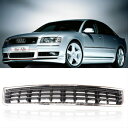 アウディ グリル Front Bumper Center Lower Grille Grills for 02-05 03 04 Audi A4 B6 Sedan Chrome 02-05 03 04アウディA4 B6セダンChrome用フロントバンパーセンター下部グリルグリル