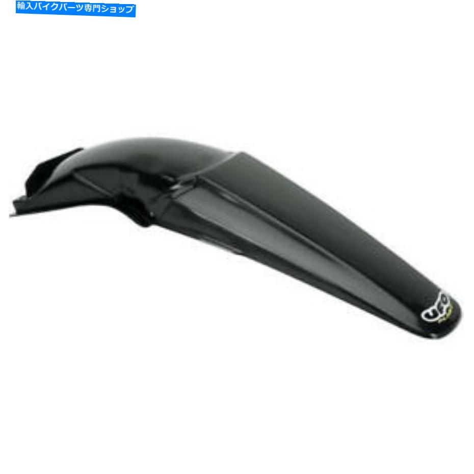 Rear Fender ホンダCR125R / CR250R 2ストローク2002-2007のためのUFOフェンダーリアブラックHO03688001 UFO Fender Rear Black HO03688001 for Honda CR125R/CR250R 2-Stroke 2002-2007